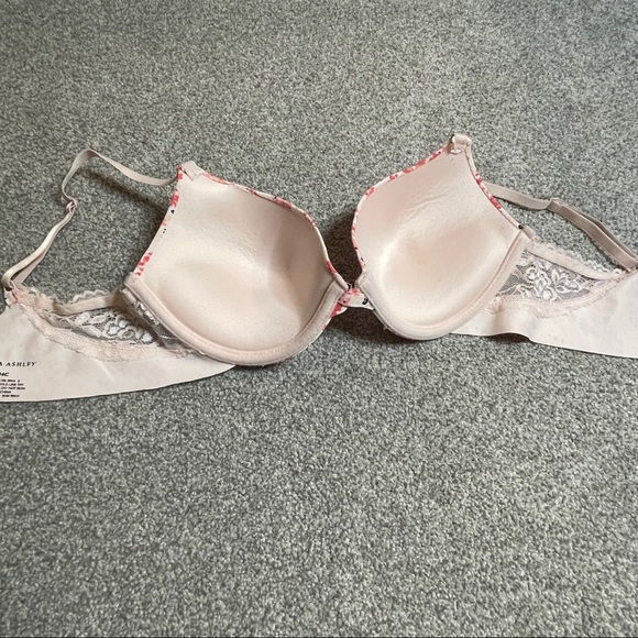 Laura Ashley Floral Lace Bra Size 34C - Picture 4 of 4